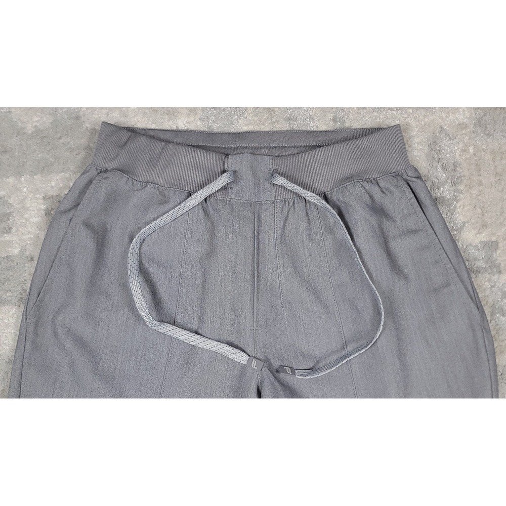 Fabletics Women's Gray Split Hem Scrub Drawstring… - image 5